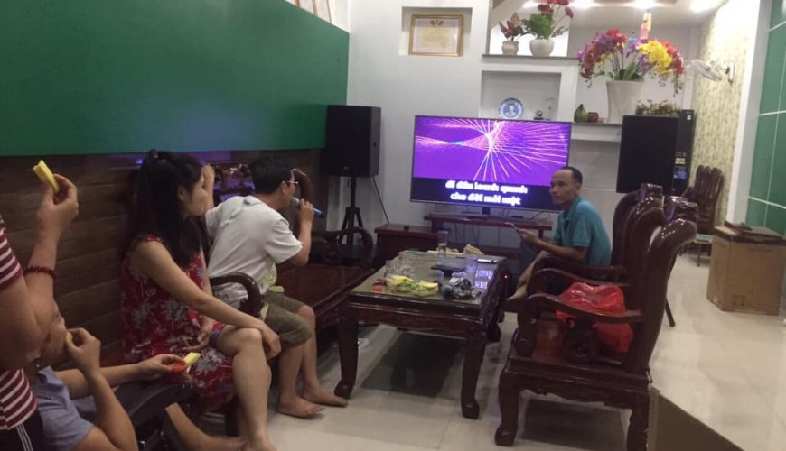 Lắp đặt dàn karaoke nhà anh Tuấn Vĩnh Lộc A - Bình Chánh