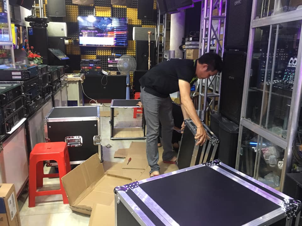 Lắp đặt dàn karaoke nhà chị Tuyết - Bình Thạnh