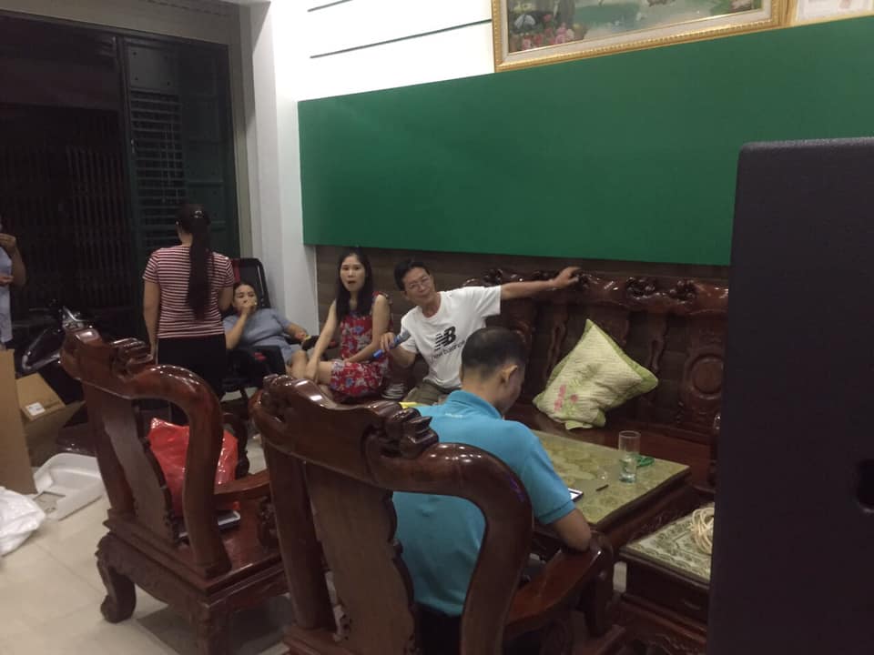 Lắp đặt dàn karaoke nhà anh Tuấn Vĩnh Lộc A - Bình Chánh
