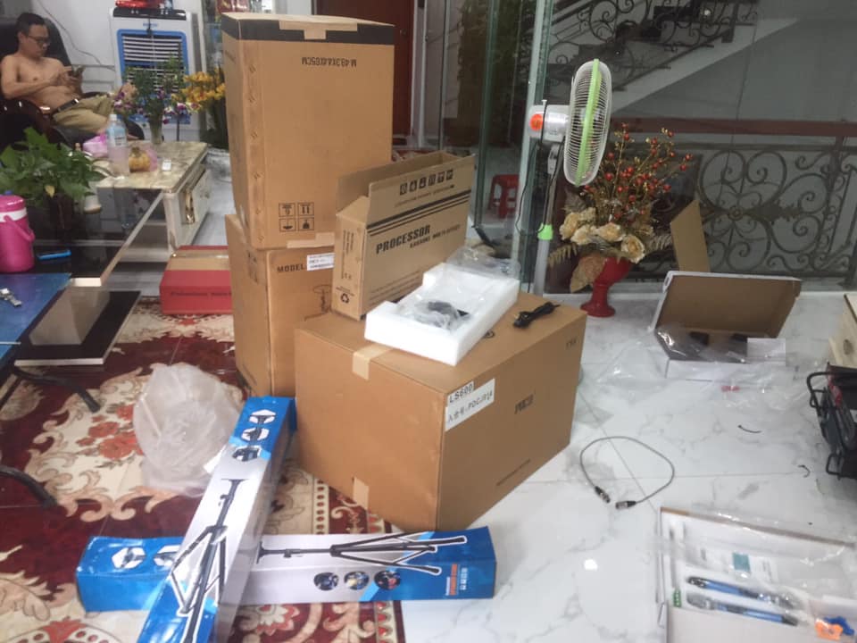 Lắp đặt dàn karaoke nhà anh Bình quận 11