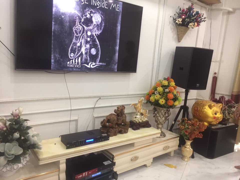 Lắp đặt dàn karaoke nhà anh Bình quận 11