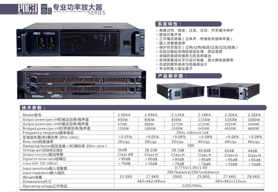 Bộ đẩy công suất PDCJ 2.28KA