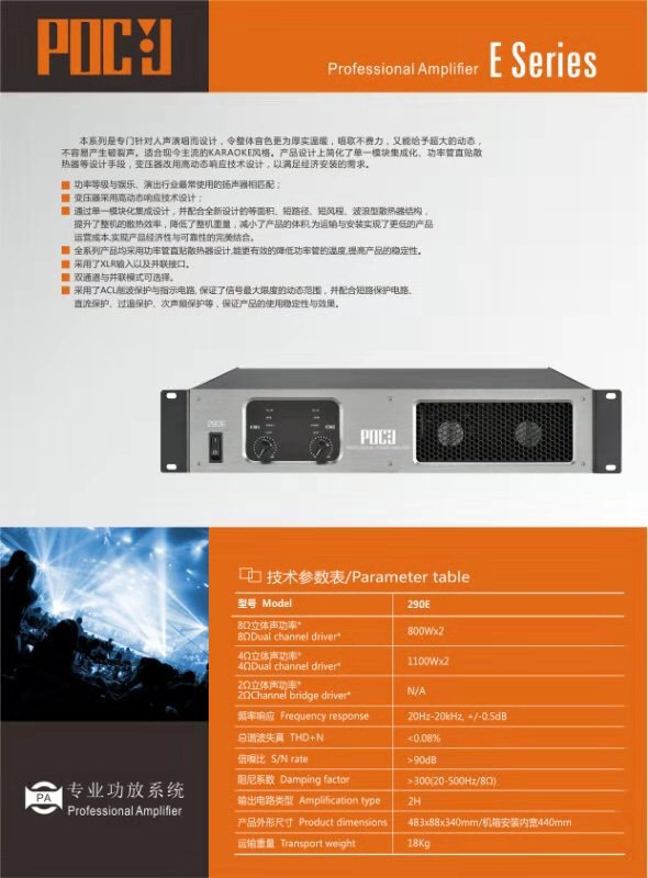 Bộ đẩy công suất PDCJ 290E